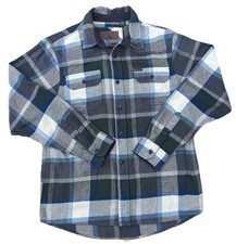 Orvis Men’s Long Sleeve Chore Check Flannel Shirt - Medium
