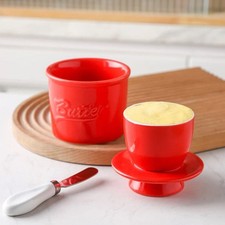 Ceramic Butter Crock for