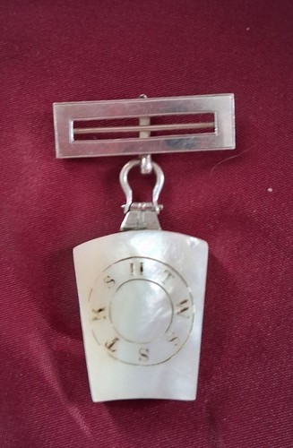 Antique masonic fob pendant - masonic,
