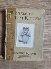 Antique Early Edition (possibly 1ST)  BEATRIX POTTER THE TALE OF TOM KITTEN