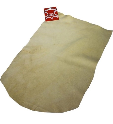 Genuine real leather chamois - genuine,