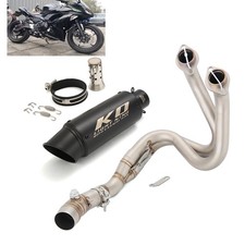 For Kawasaki Z650 Ninja 650 2017-2023 Full Exhaust System Header Pipe Muffler 2"