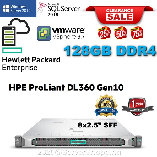 Hpe proliant dl360 gen10 - hpe,