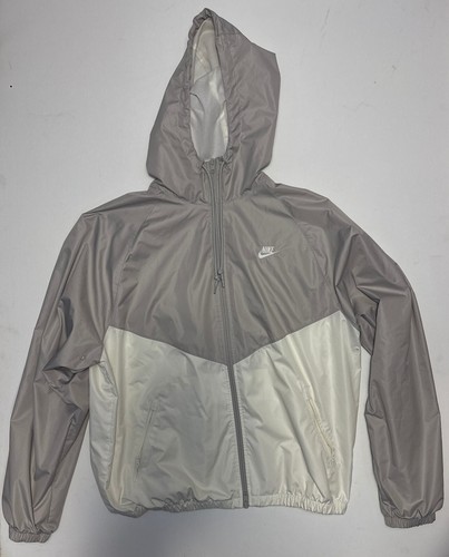 Nike windrunner gray and - gray, white