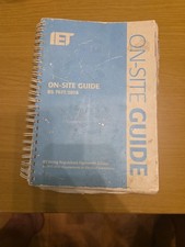 IET On-Site Guide BS7671:2018 18th Edition Blue Edition