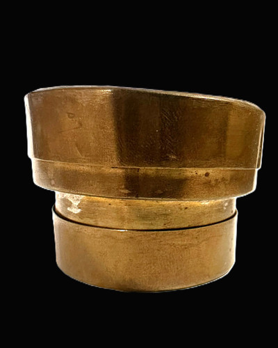 Trench art brass box - trench-art,