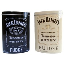 Jack Daniels Tins Tennessee Whiskey Honey Fudge Sweets Storage Whisky Collectors
