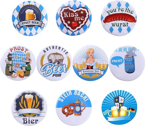 Oktoberfest button badges - button, 30