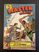 MASTER COMICS #90 Golden Age CAPT MARVEL JR 10 Cent 1948 FAWCETT Nyoka HOPALONG