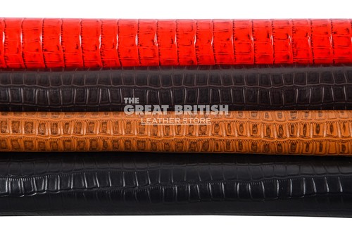 Embossed crocodile print - embossed,