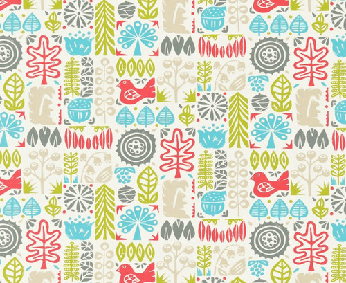 Scion harlequin curtain - curtain, fabric