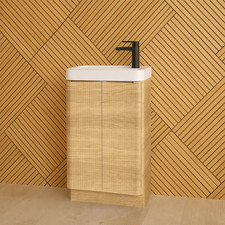 Floor Standing 500mm Fluted