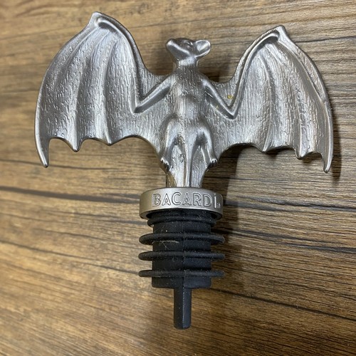 Pewter gothic bacardi rum - pewter,