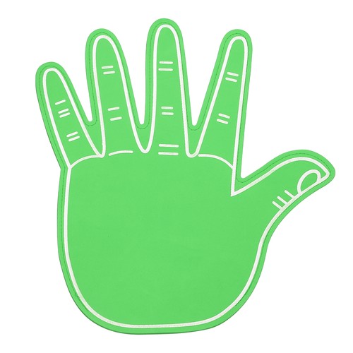 Giant foam hand high - giant,