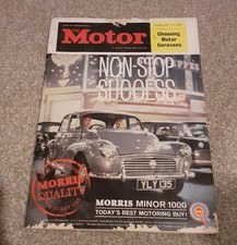 Old Vintage Motor Magazine Feb