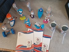 Bundle Of McDonalds London Olympics 2012 Happy Meal Plastic Mascot Toys 
