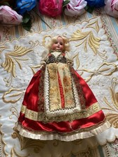 Antique German Heubach Koppelsdorf Bisque Head Costumed Doll/250.17