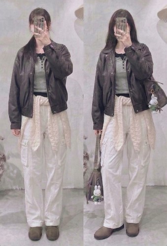 Teen white cargo pocket - teen,
