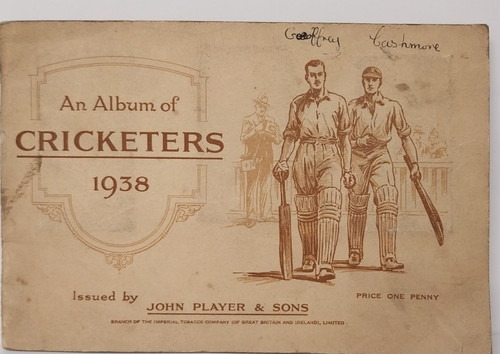 John player cricketers 1938 - john,