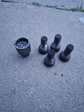 Audi A3 2009 1.9 8p Set Of Locking Wheel Nuts