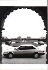 Rover 800 Sterling 820i & 820Si 1986 x 2 original b/w Press Photos 820i & 820Si