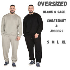 Mens Oversized Tracksuit Set