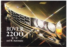 ROVER P6 2200SC 2200TC & 2200