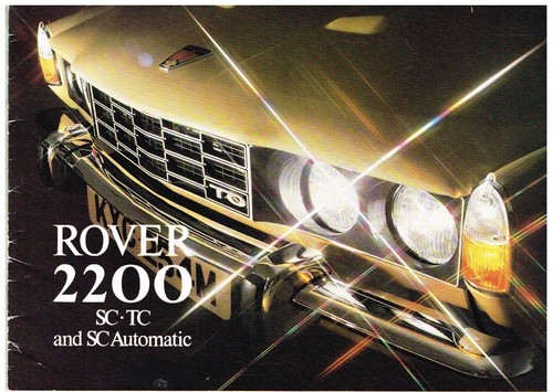 Rover 2200sc 2200tc 2200 - rover,
