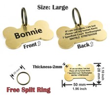 Deeply Engraved Solid Brushed