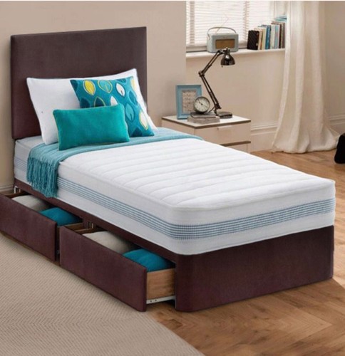 Single divan bed - bed, set