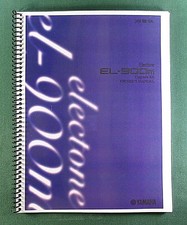 Yamaha EL-900M Upgrade Kit Instruction Manual: 66 Pages & Protective Covers!