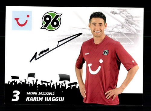 Karim haggui autograph card - autograph,
