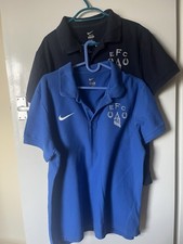 2 X Nike Medium Everton Blue Polo Shirts