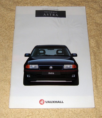 Vauxhall astra mk3 range - vauxhall,