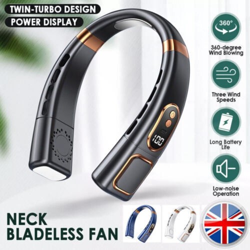 Neck fan hands free - free, bladeless