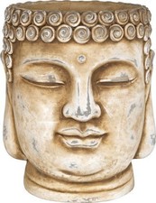 Large buddha head planter - planter, pot