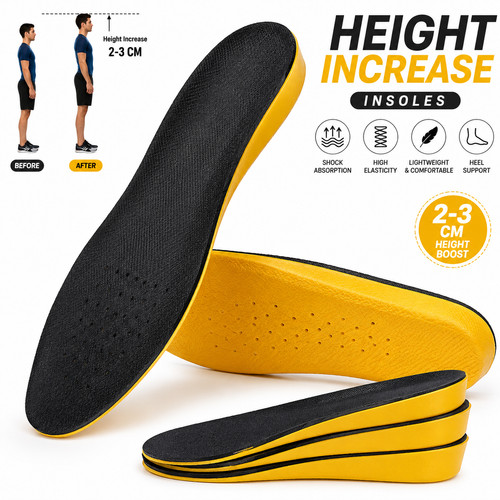 Height increase insoles - height,