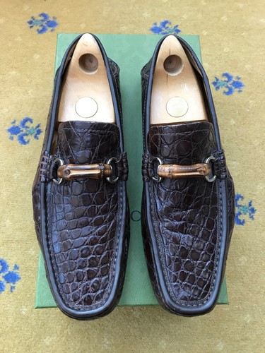 Gucci loafers shoes crocodile - shoes,