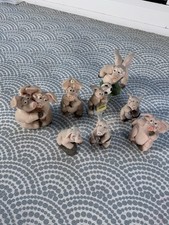Vintage Piggin 8 Figurines