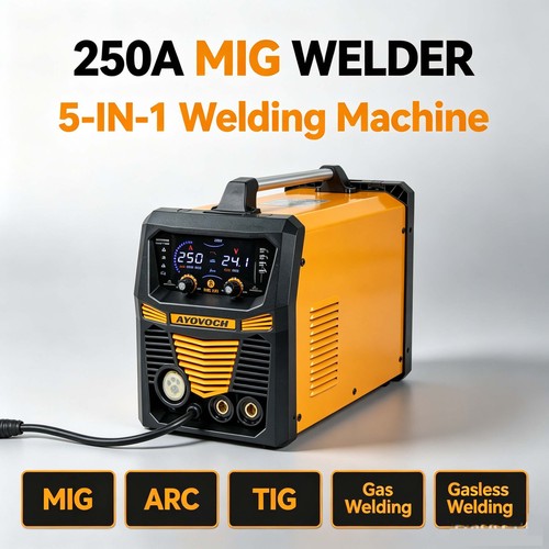 250a 5in1 mig welder - 250a,