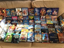 76 Kids & Family DVDs Bundle Disney Pixar Marvel Potter Animated Movies Lot LOOK