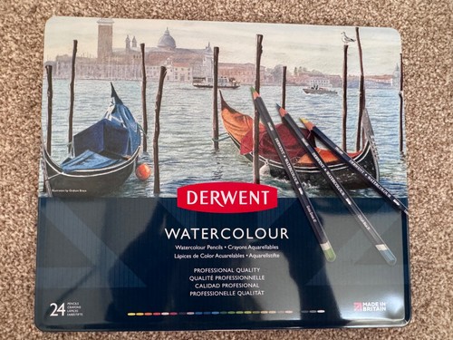Derwent watercolour pencils