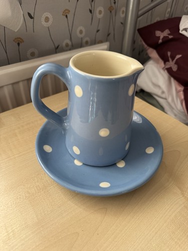 Laura ashley blue polka - blue,