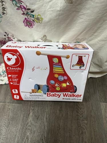 Classic world baby walker - world,