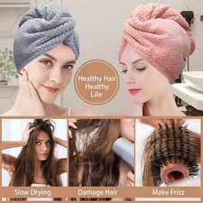Solid Color Hair Towel