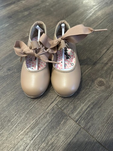 Capezio tan tap shoes - tan, size