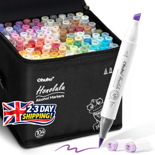 Ohuhu 104 color honolulu brush - ohuhu,