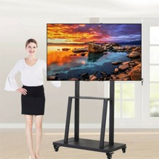 Large Heavy Rolling TV Cart