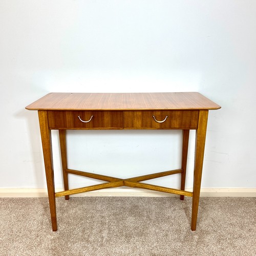 Mid century teak console - teak,