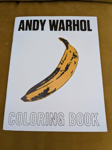 Andy warhol colouring - warhol, pop